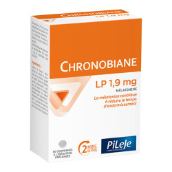 Pileje Chronobiane LP 1,9mg Mélatonine 60 comprimés