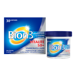 Bion 3 Vitalité 50+ boîte de 30 comprimés