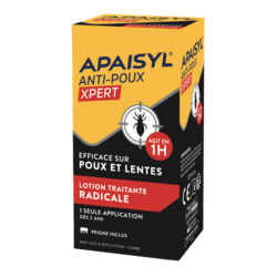 Apaisyl Anti-poux Xpert Lotion traitante radicale 100ml + peigne