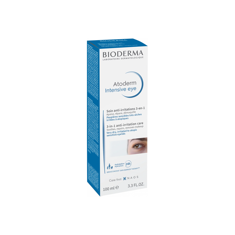 Bioderma Atoderm Intensive Eye soin anti-irritations 3 en 1 - 100ml