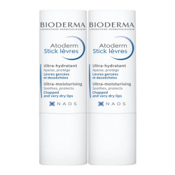 Bioderma Atoderm Stick lèvres ultra-hydratant lot de 2x4gr