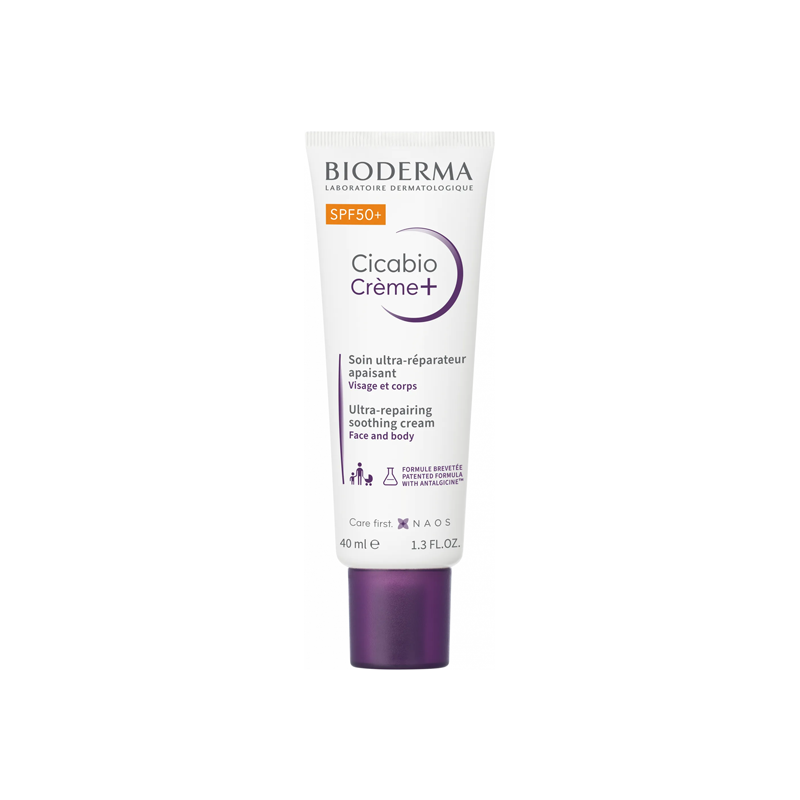 Bioderma Cicabio Crème+ SPF50+ 40ml