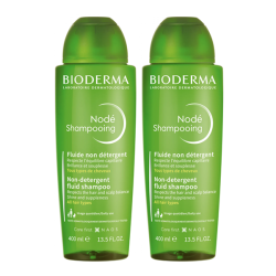 Bioderma Nodé Shampooing fluide non détergent lot de 2 x 400ml