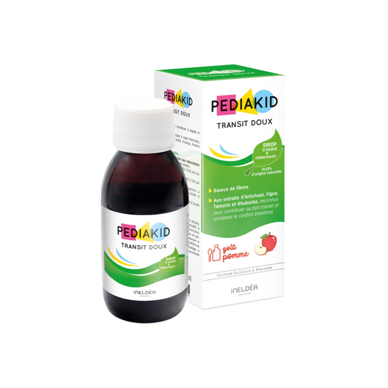 Pediakid Transit Doux Sirop goût pomme 125ml