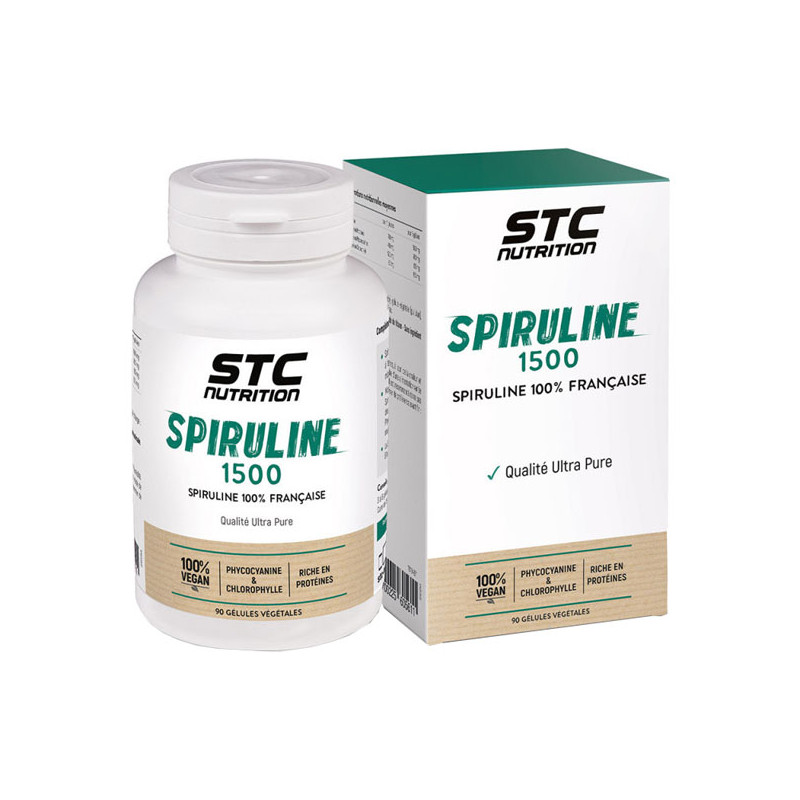 STC Nutrition Spiruline 1500 - 90 gélules