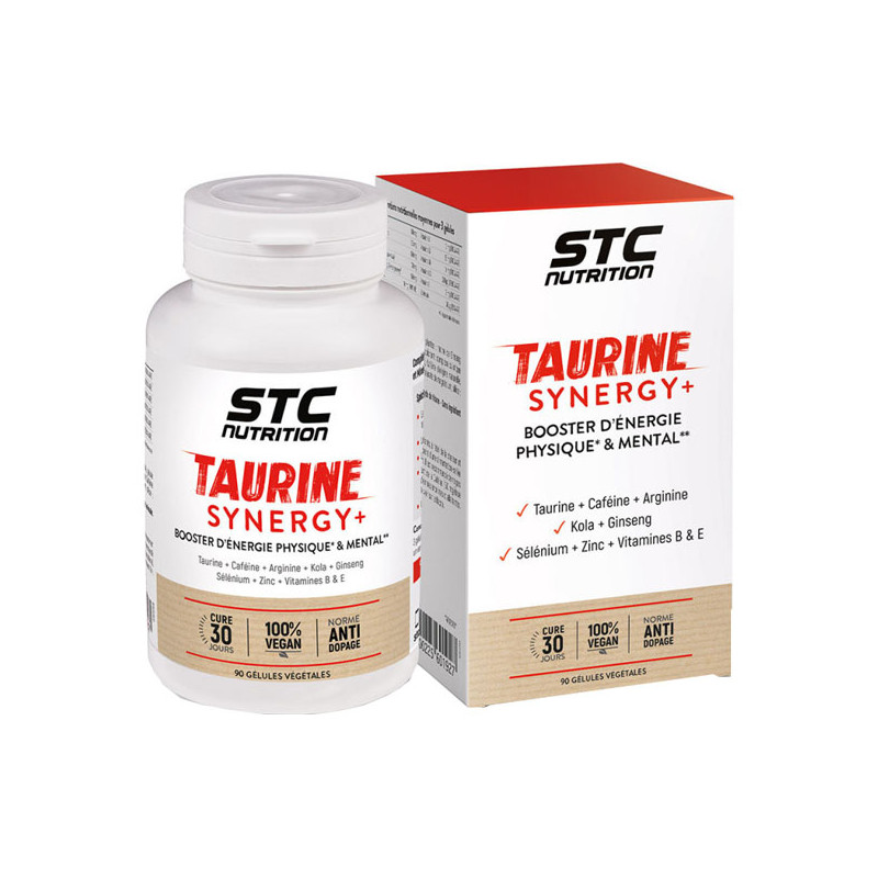 STC Nutrition Taurine Synergy+ 90 gélules végétales