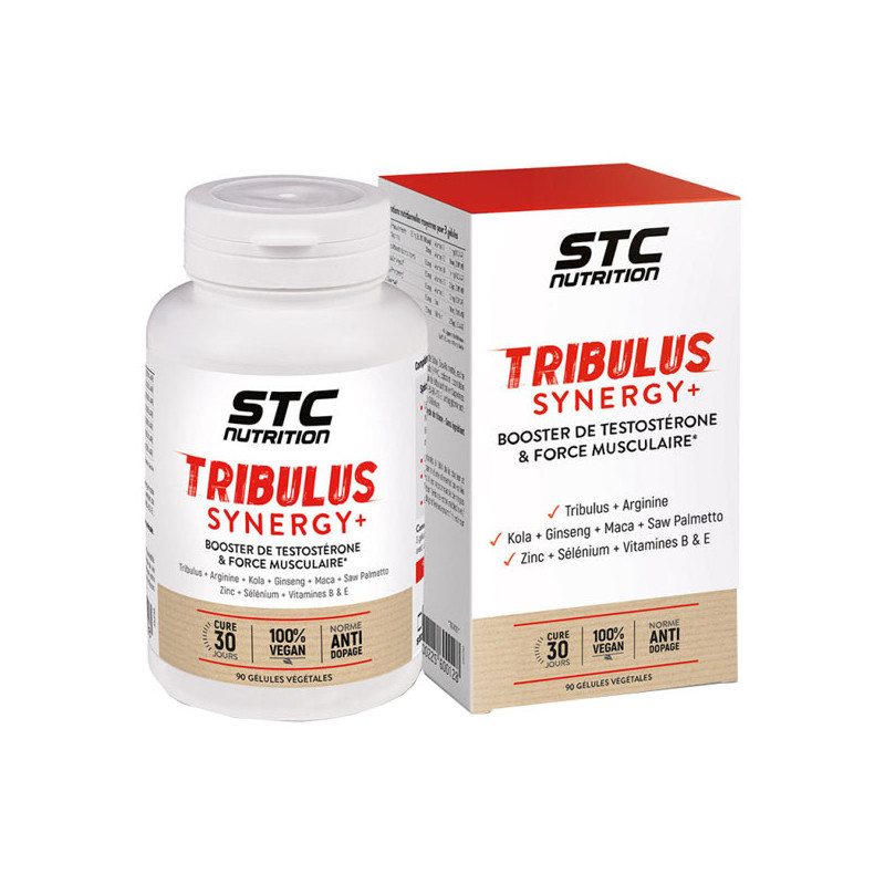 STC Nutrition Tribulus Synergy+ 90 gélules végétales