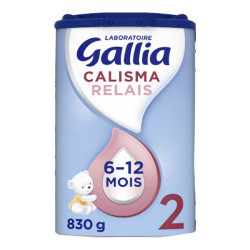 Gallia Calisma Relais Lait 2ème âge 6-12 mois 830gr