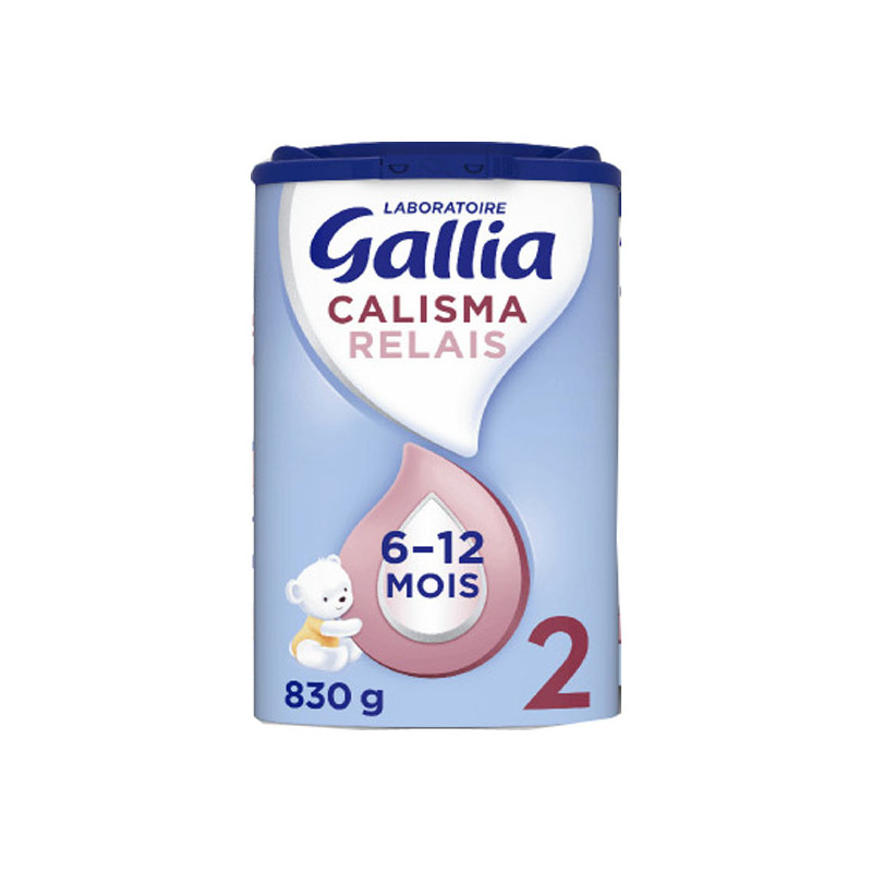 Gallia Calisma Relais Lait 2ème âge 6-12 mois 830gr