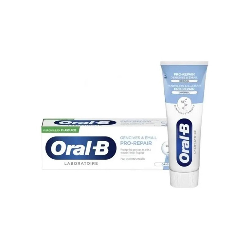 Oral-B Pro-Repair Dentifrice gencives & émail 75ml