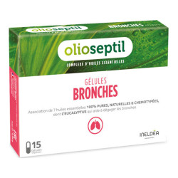 Olioseptil Bronches 15 gélules végétales