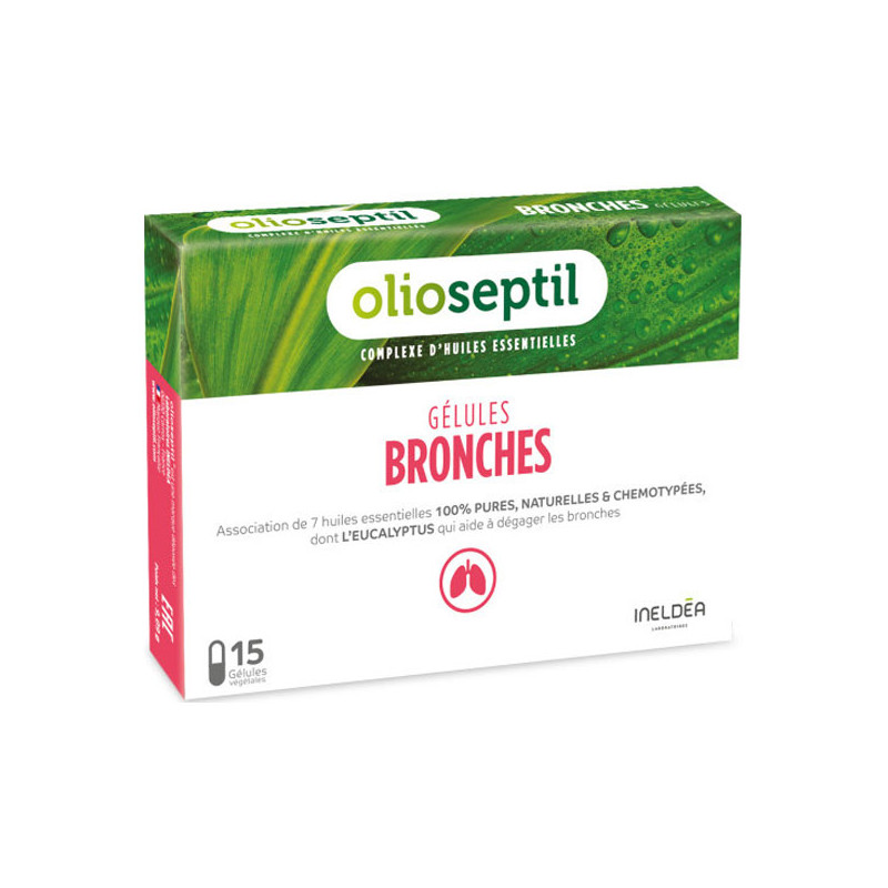 Olioseptil Bronches 15 gélules végétales