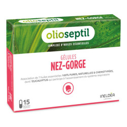 Olioseptil Nez et Gorge 15 gélules végétales