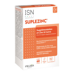 Ineldéa Santé Naturelle Suplezinc 60 gélules