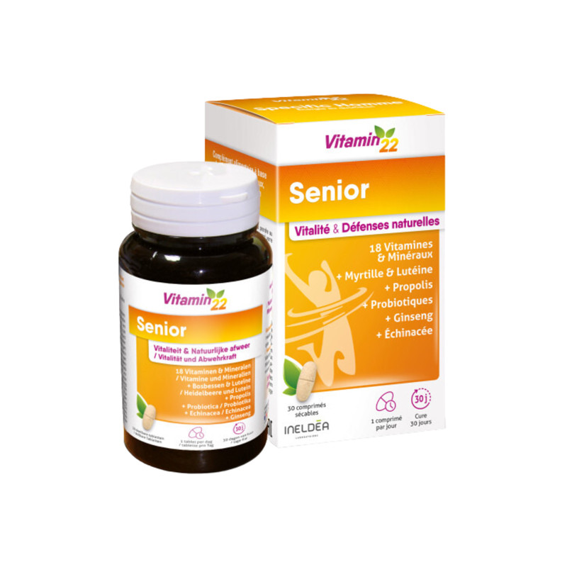 Vitamin'22 Senior 30 comprimés sécables