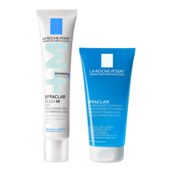 La Roche-Posay Effaclar Duo+M Soin triple correction 40ml + Gel moussant 50ml