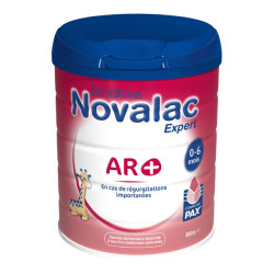 Novalac AR+ Lait 1er âge 0-6 mois 800gr