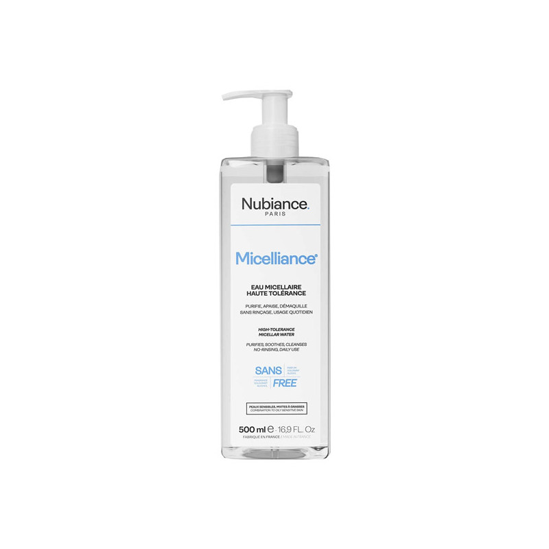 Nubiance Micelliance Eau micellaire haute tolérance 500ml