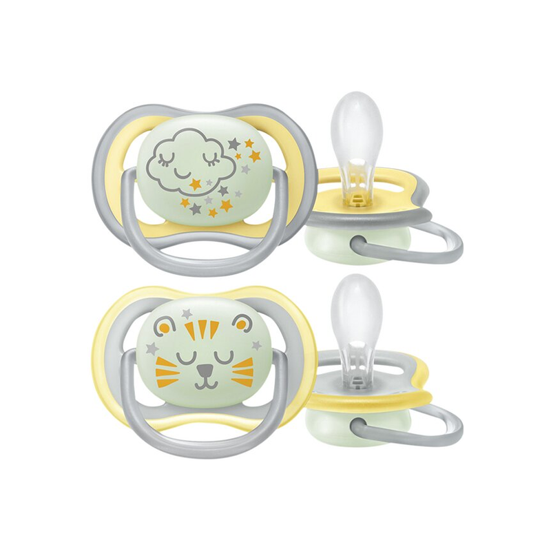 Avent Ultra Air Nighttime 2 Sucettes orthodontiques 18+ mois